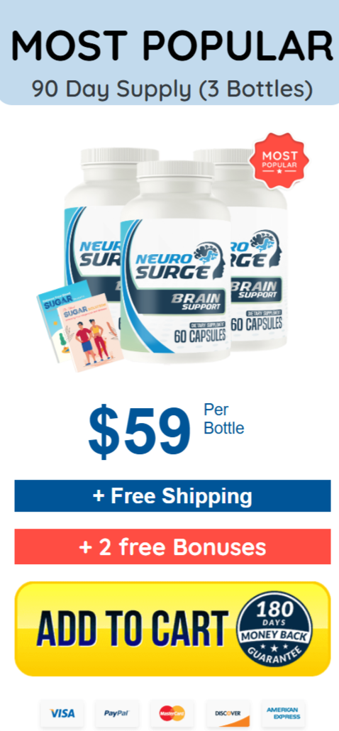 Neuro Surge 3 Bottles