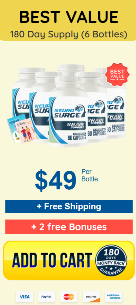 Neuro Surge 6 Bottles